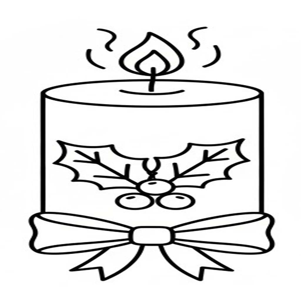 Kerstkaarsen voor kinderen