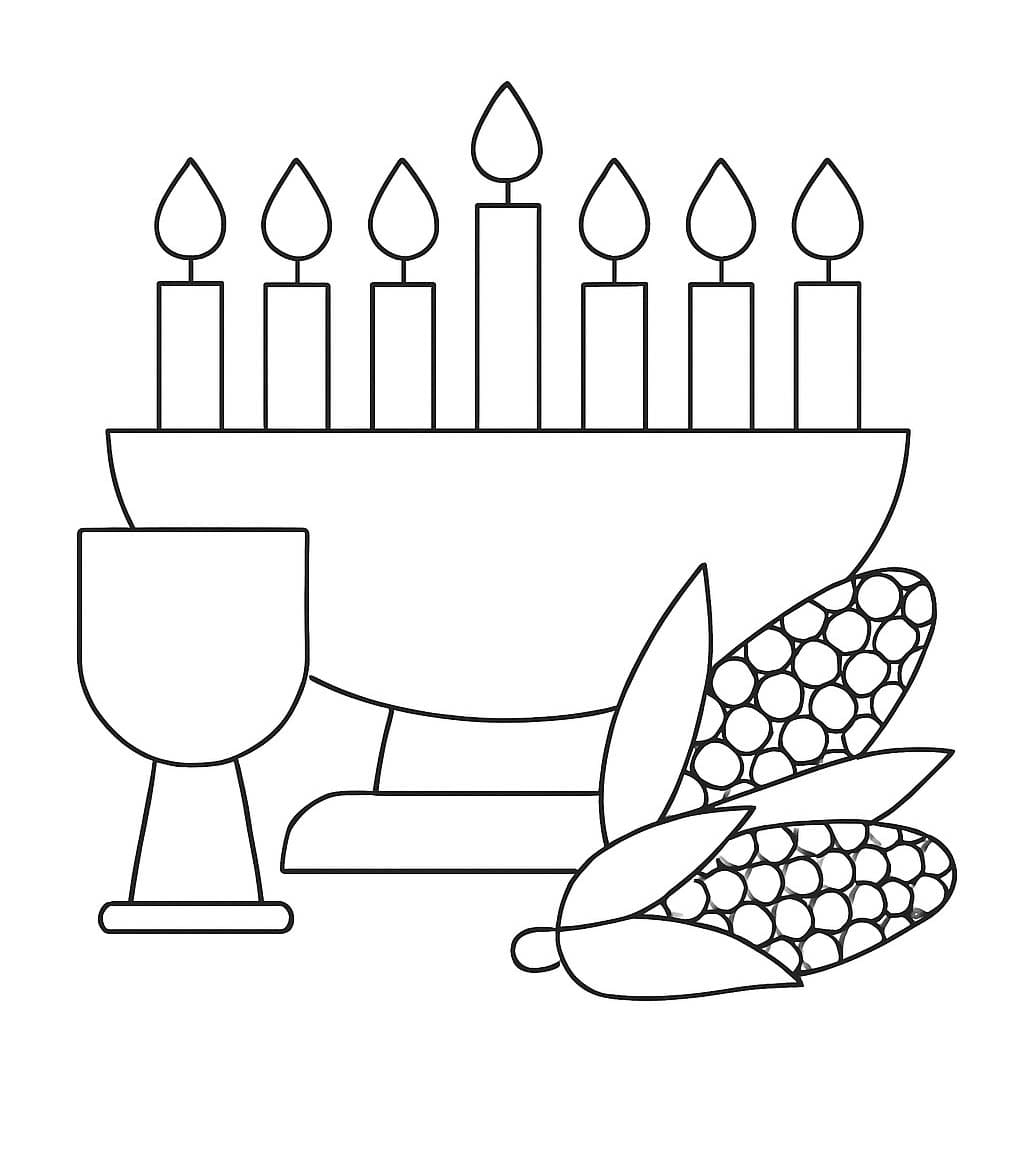 Kwanzaa gratis afdrukbaar voor kinderen
