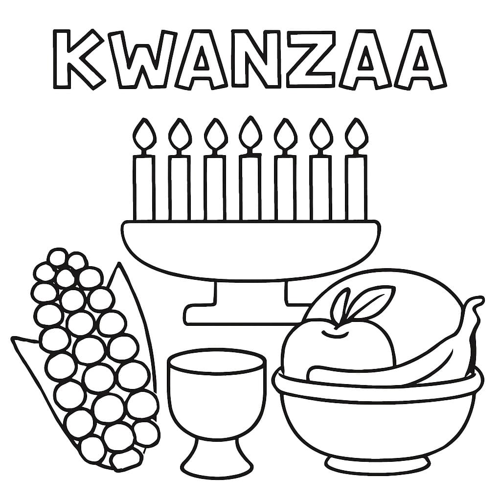 Kwanzaa gratis voor kinderen