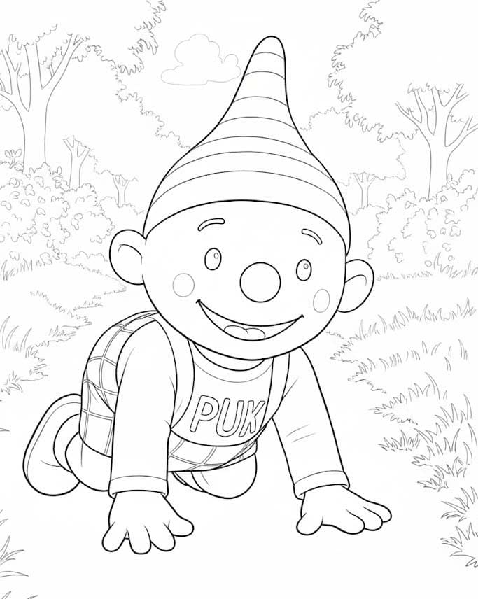 Puk afdrukbaar basis