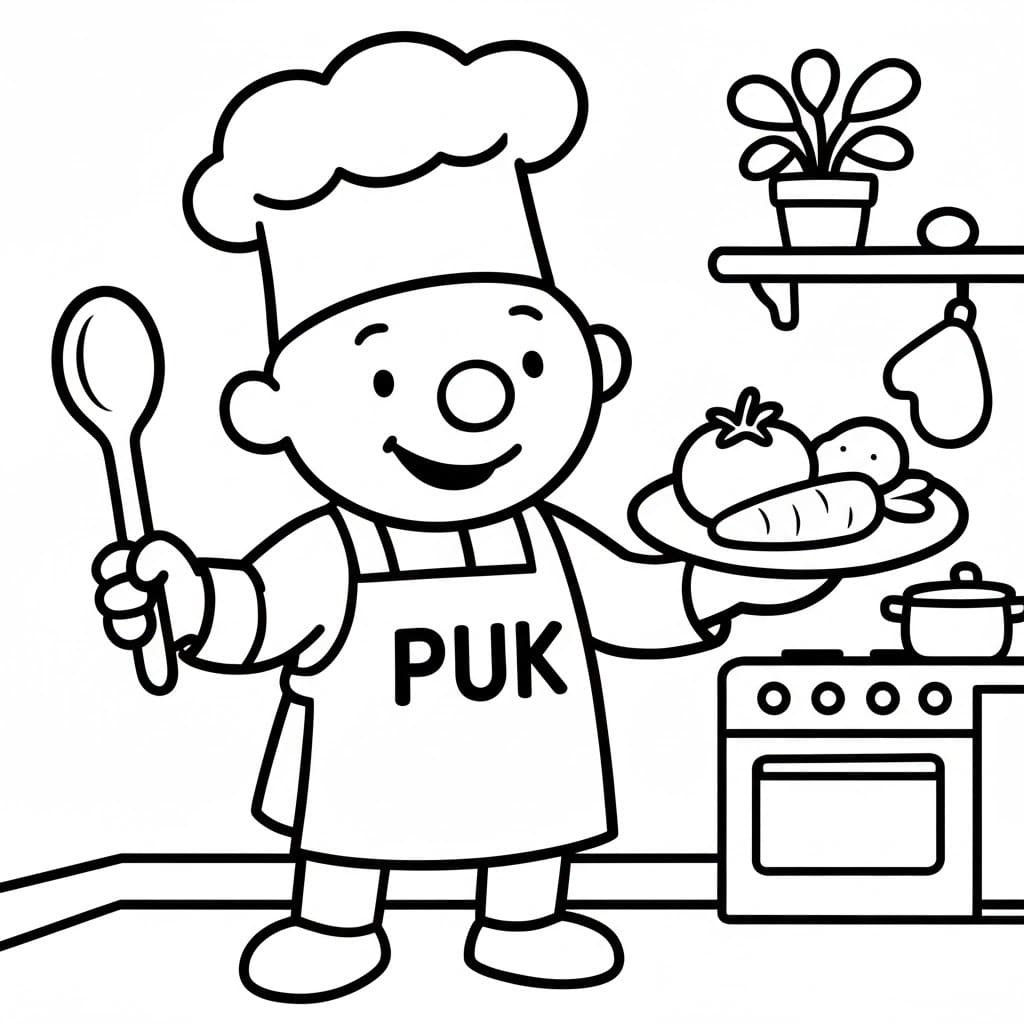 Puk Kleurplaten Kinderen Kleurplaat Puk Kleurplaten Kinderen Kleurplaat