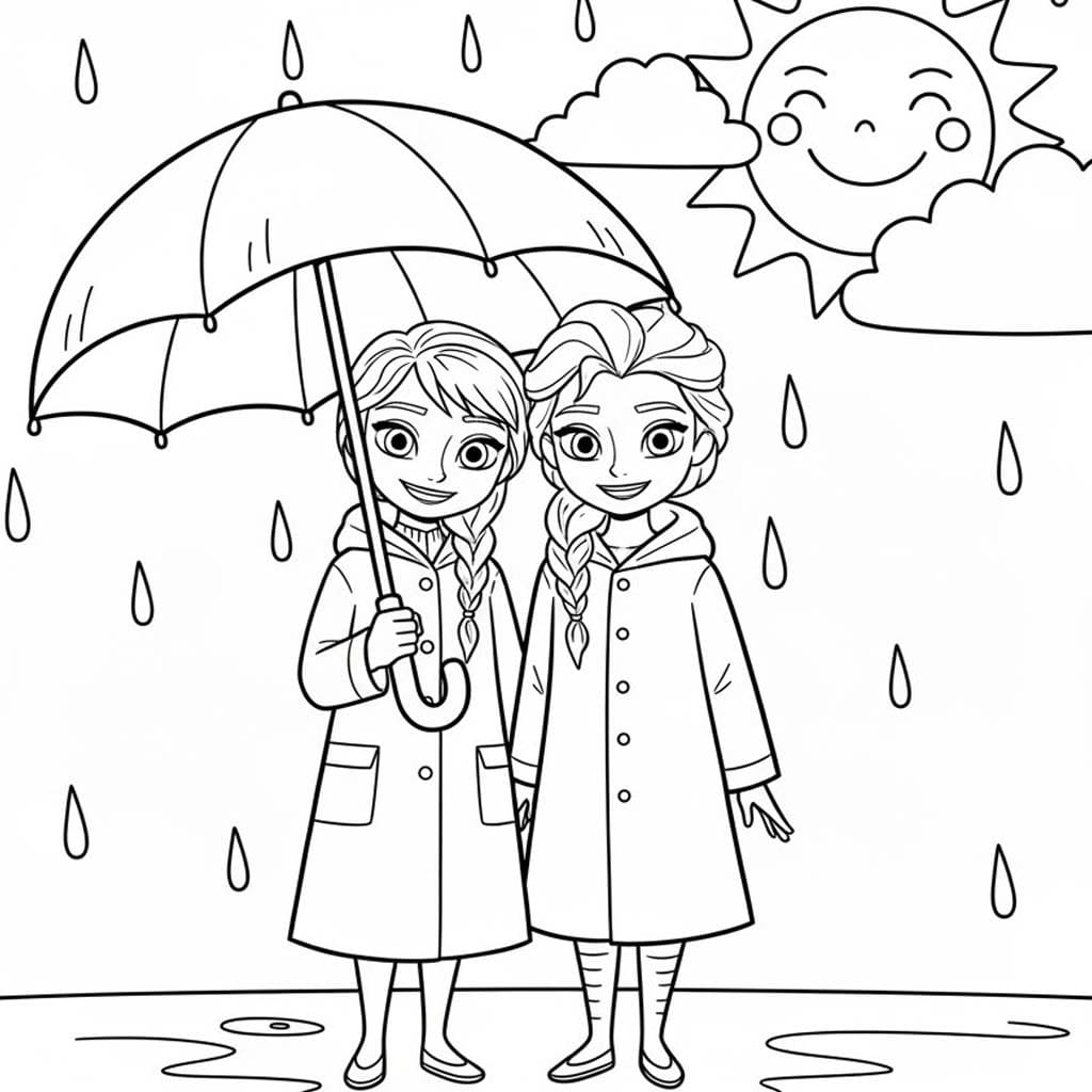 Regen gratis afdrukbaar basis