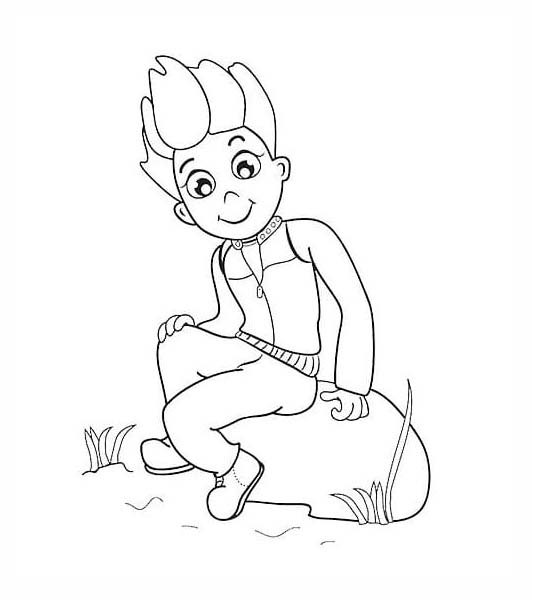 Ryder Paw Patrol afdrukbaar voor kinderen