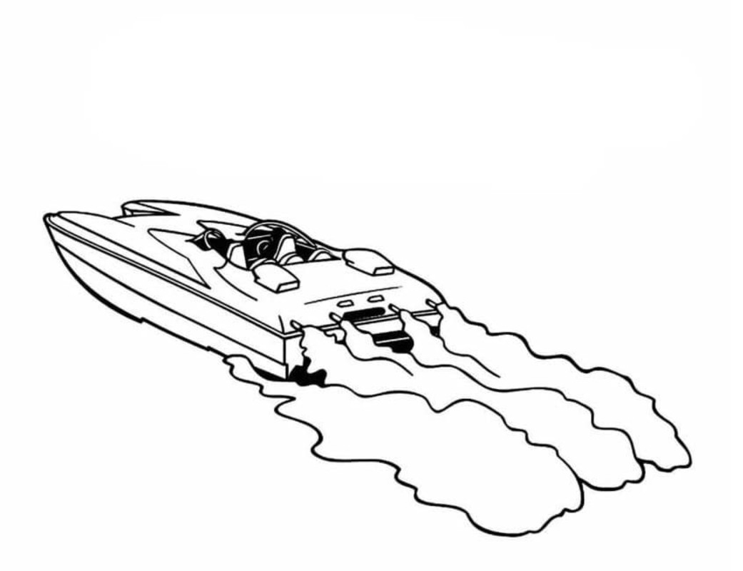 Speedboot voor kinderen