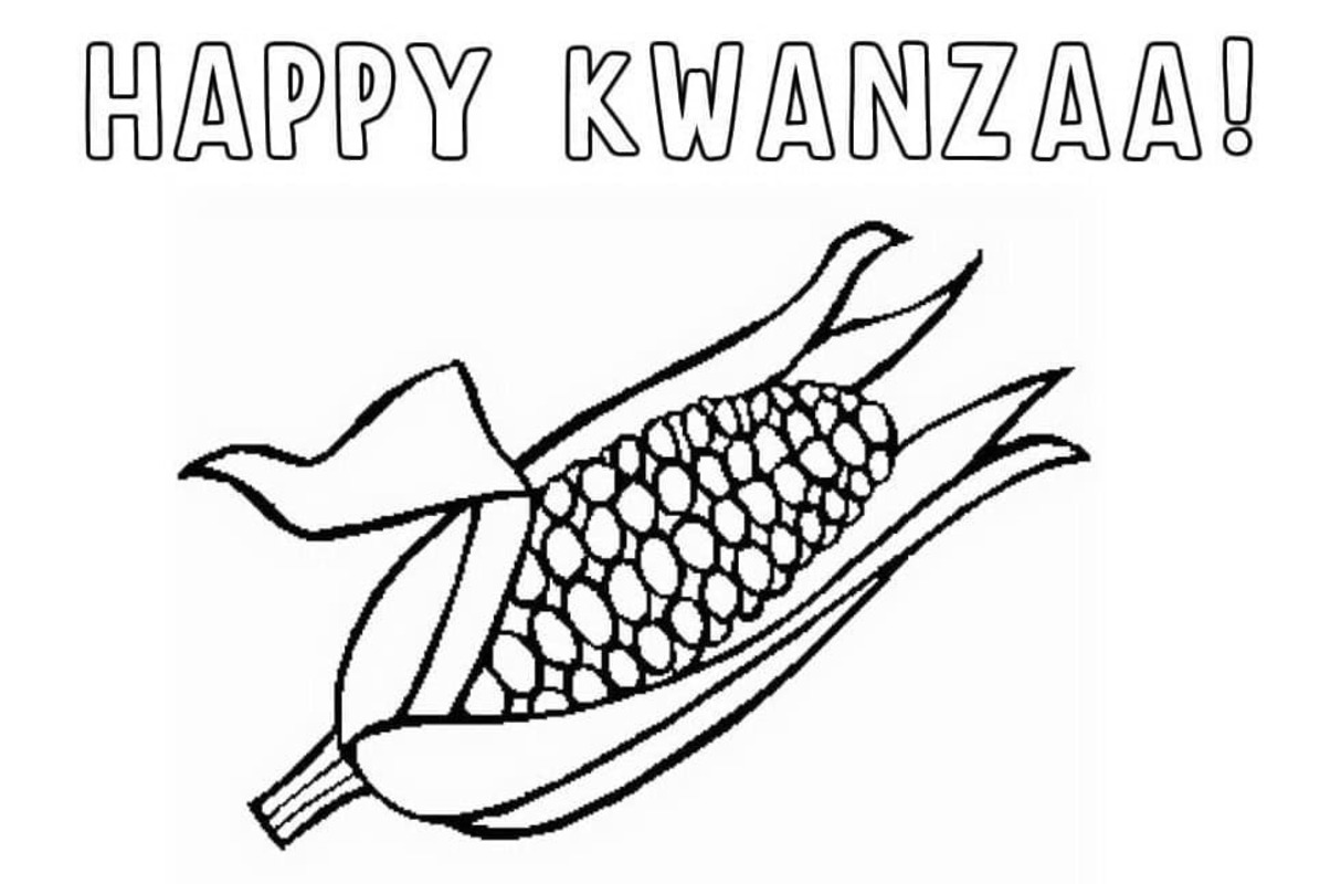 Tekenen Kwanzaa 1