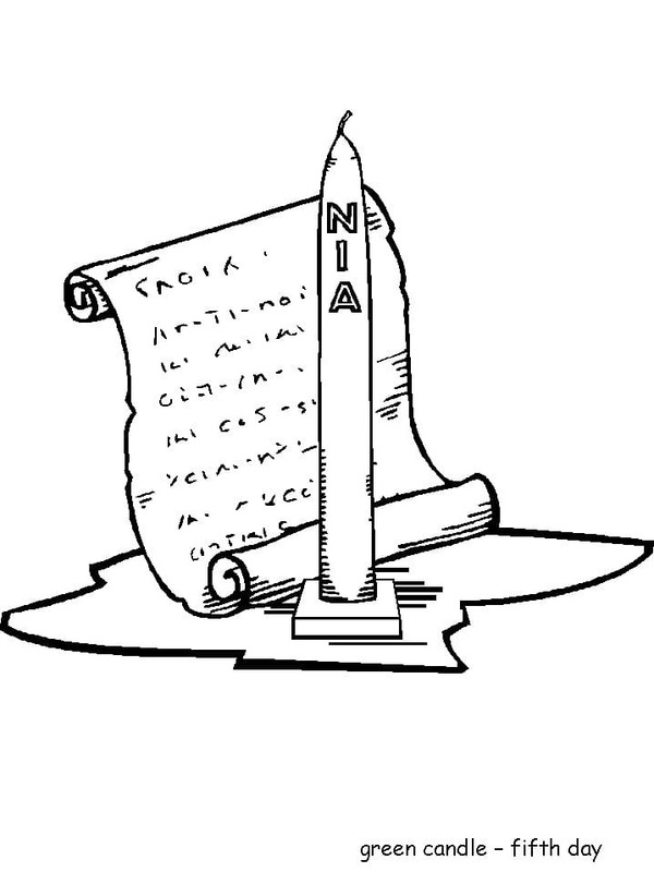 Tekenen Kwanzaa gratis