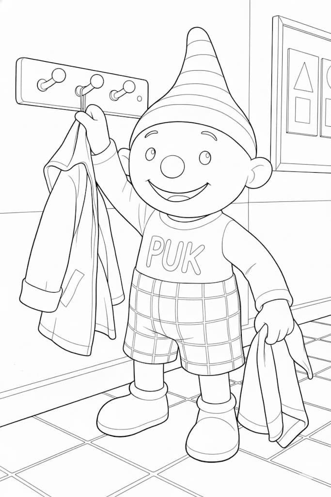 Tekenen Puk eenvoudig