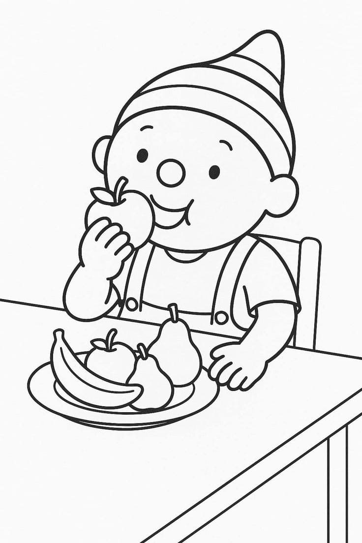 Tekenen Puk gratis afdrukbaar simpel