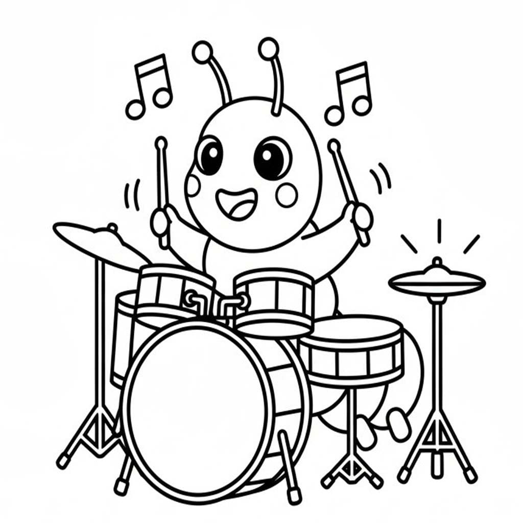 Tekenen Rups eenvoudig