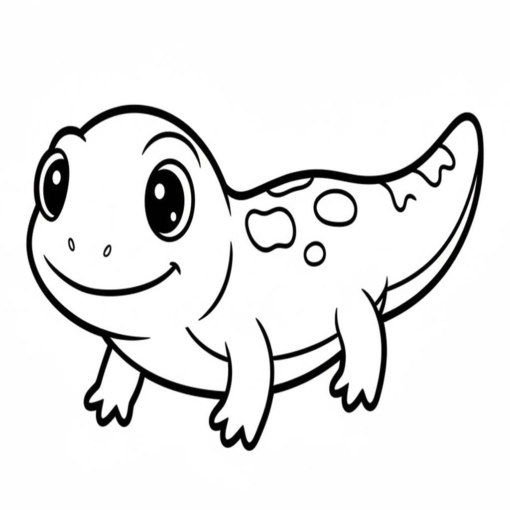 Tekenen Salamander 1