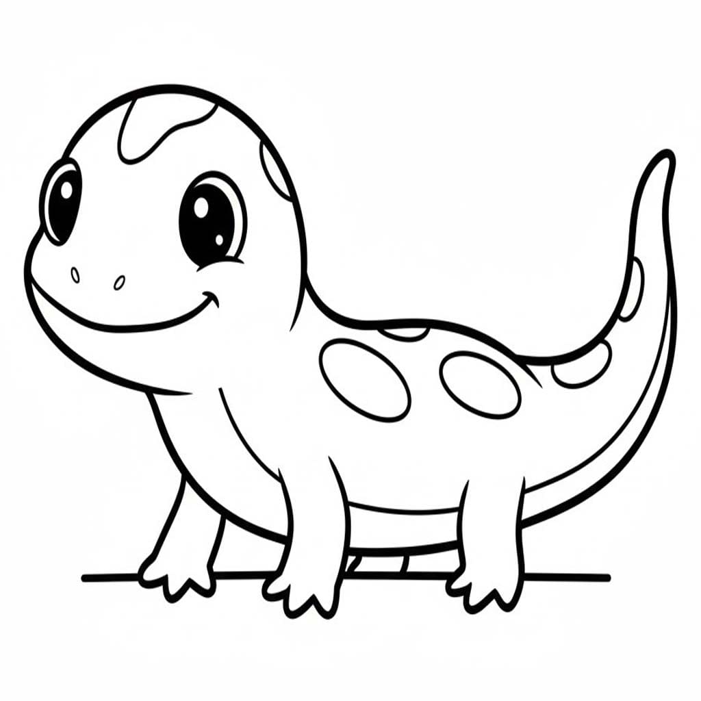 Tekenen Salamander 3