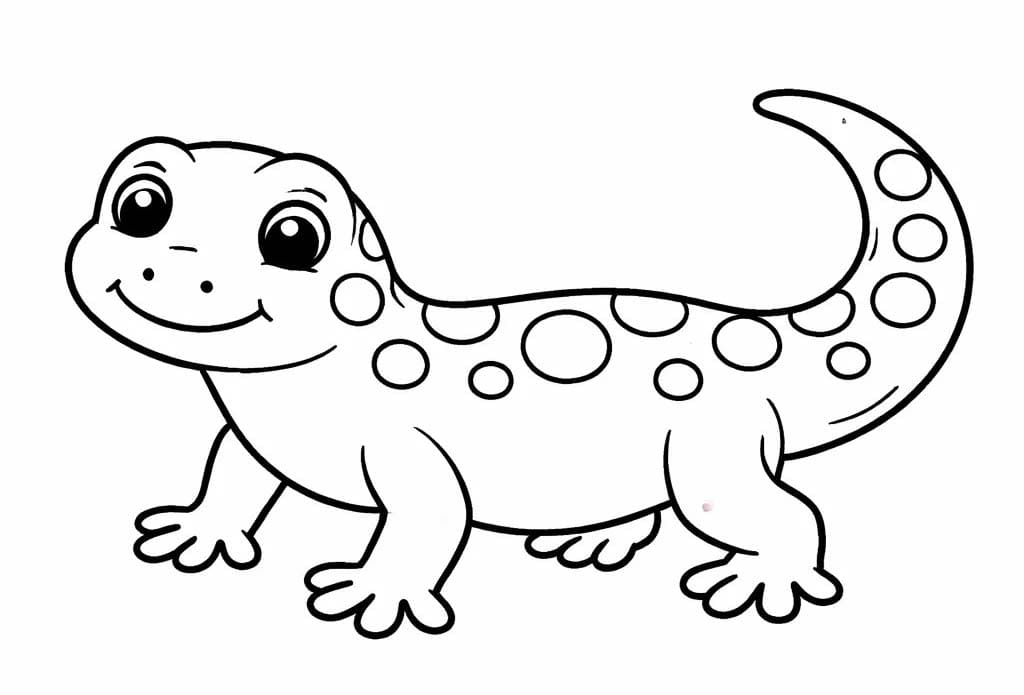 Tekenen Salamander 8