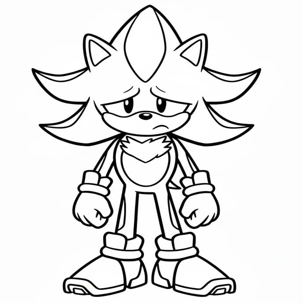 Tekenen Shadow gratis voor kinderen