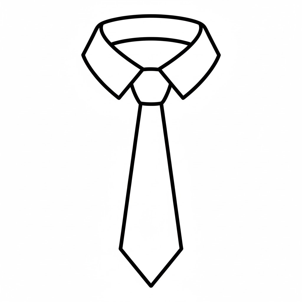 Tekening van Stropdas 1