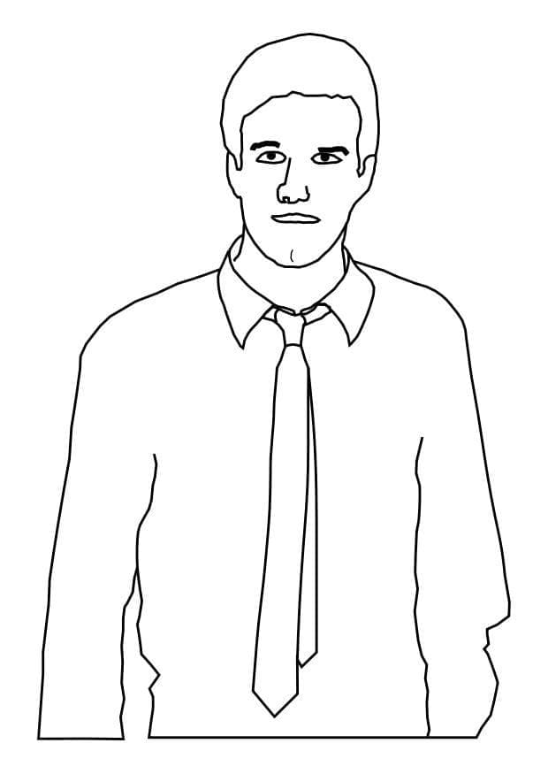 Tekening van Stropdas 6