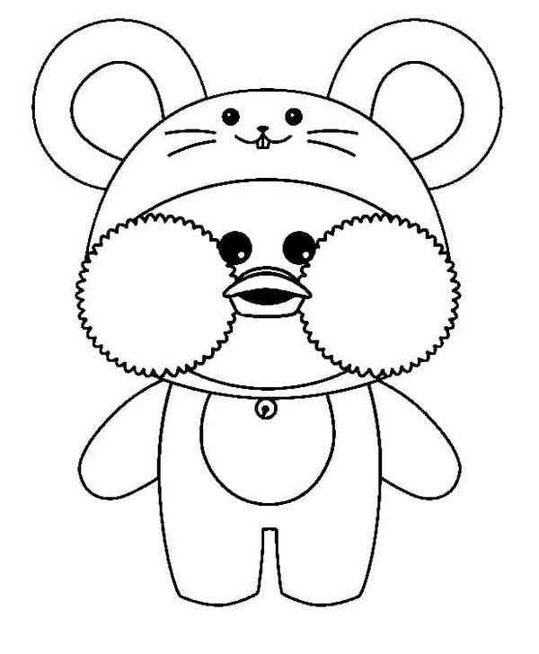 Afbeelding Paper Duck afdrukbaar