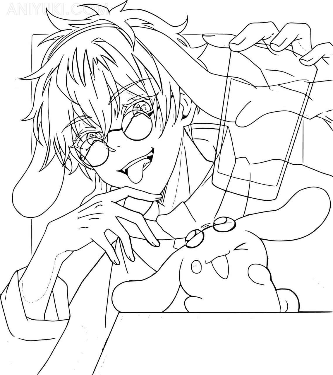 Afbeelding Satoru Gojo afdrukbaar