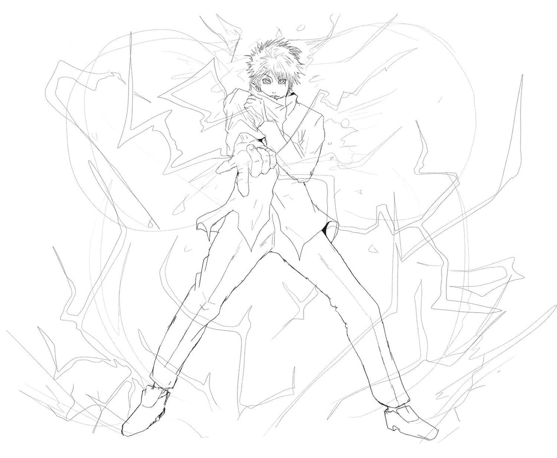 Afbeelding Satoru Gojo printbaar