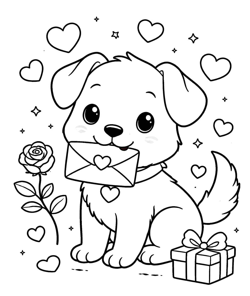 Afbeelding Valentijnsdag afdrukbaar