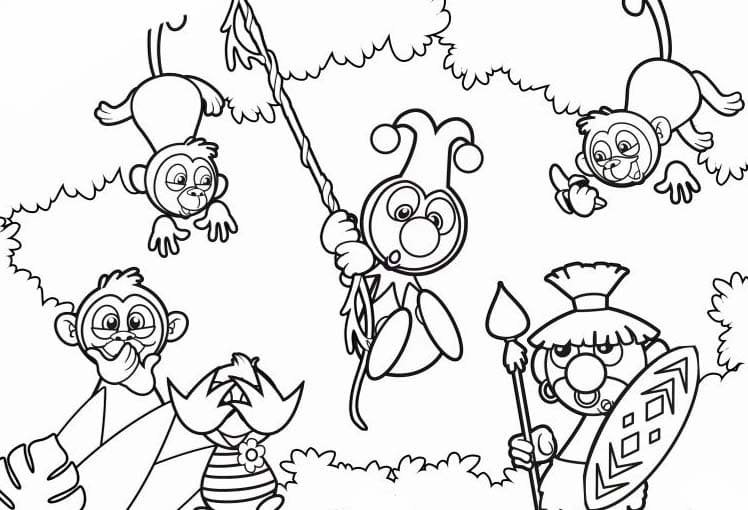 Efteling afdrukbaar simpel