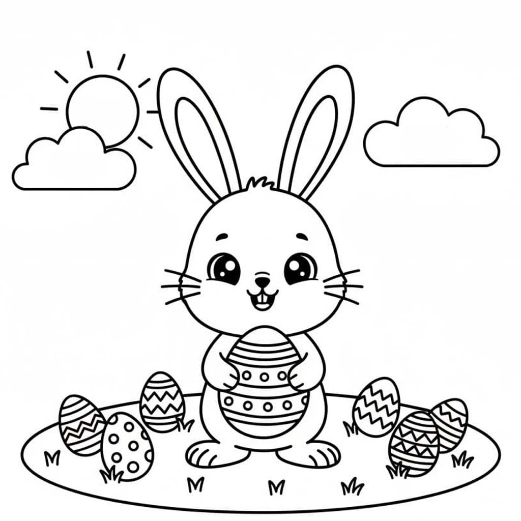 Paashaas gratis voor kinderen