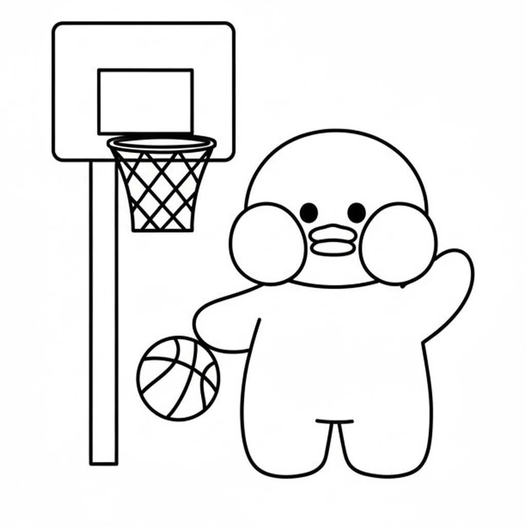 Paper Duck gratis afdrukbaar