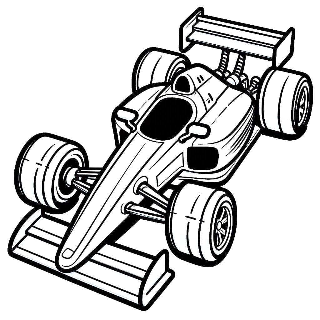 Raceauto gratis eenvoudig