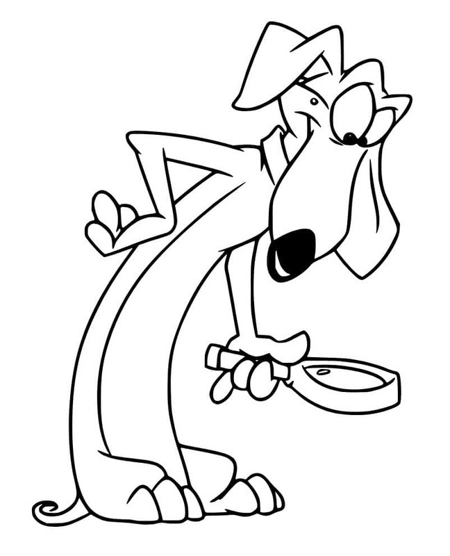 Teckel afdrukbaar basis