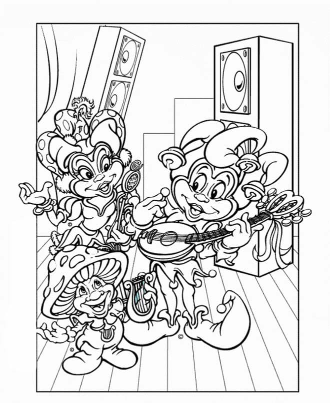 Tekenen Efteling gratis