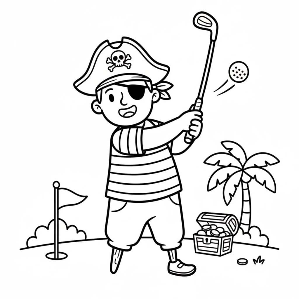 Tekenen Piraten eenvoudig