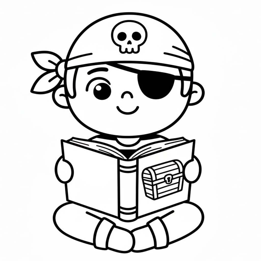 Tekenen Piraten simpel