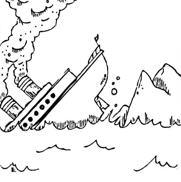 Tekenen Stoomboot gratis voor kinderen