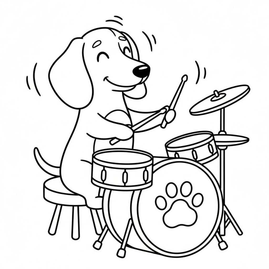 Tekenen Teckel gratis