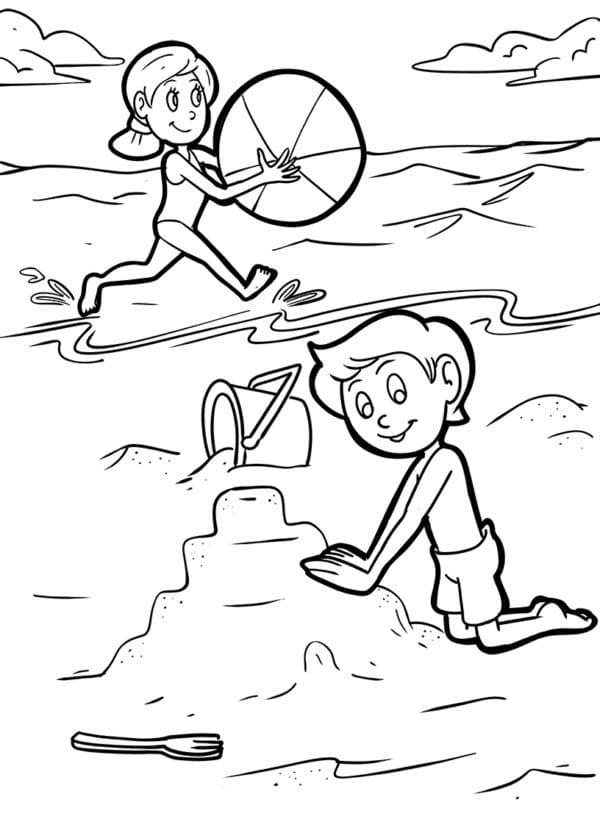 Tekenen Vakantie gratis basis