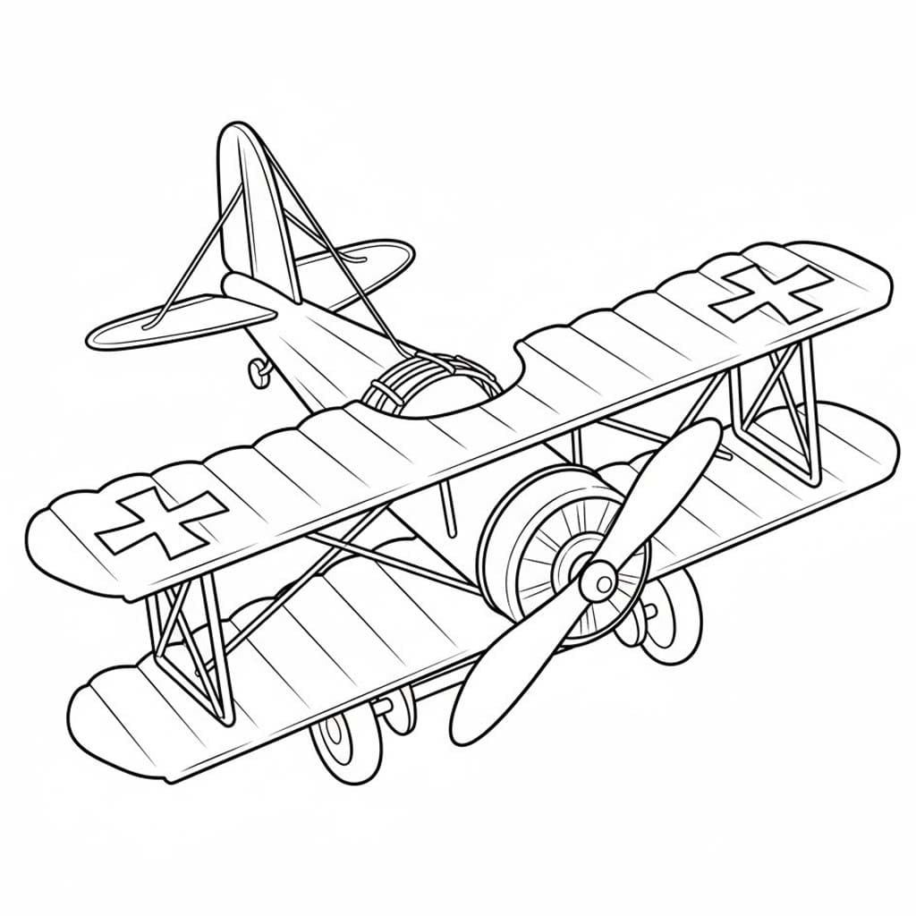 Tekenen Vliegtuig basis