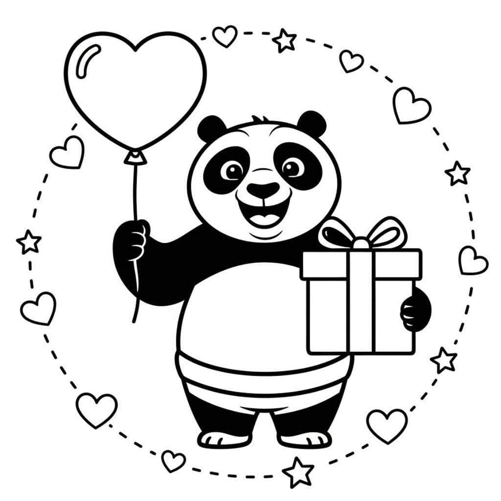 Tekening Valentijnsdag basis