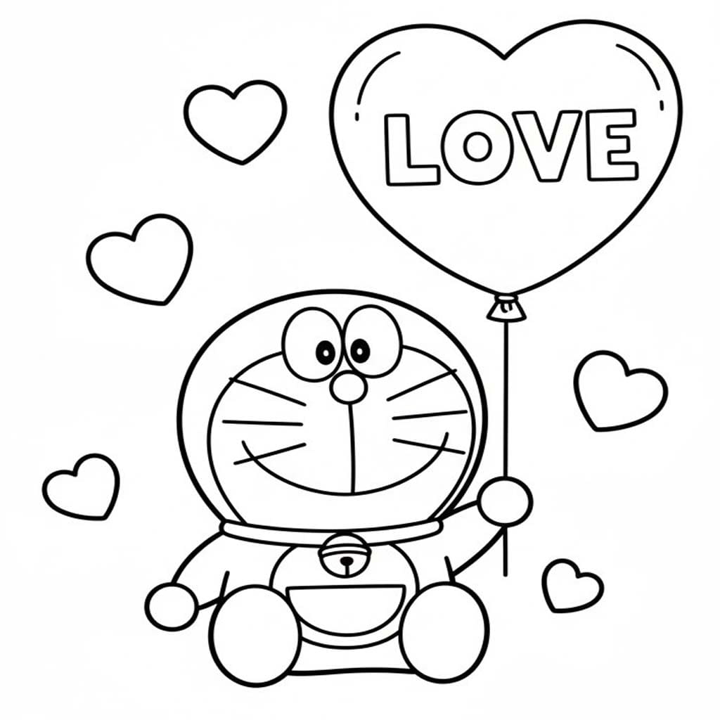 Tekening Valentijnsdag eenvoudig