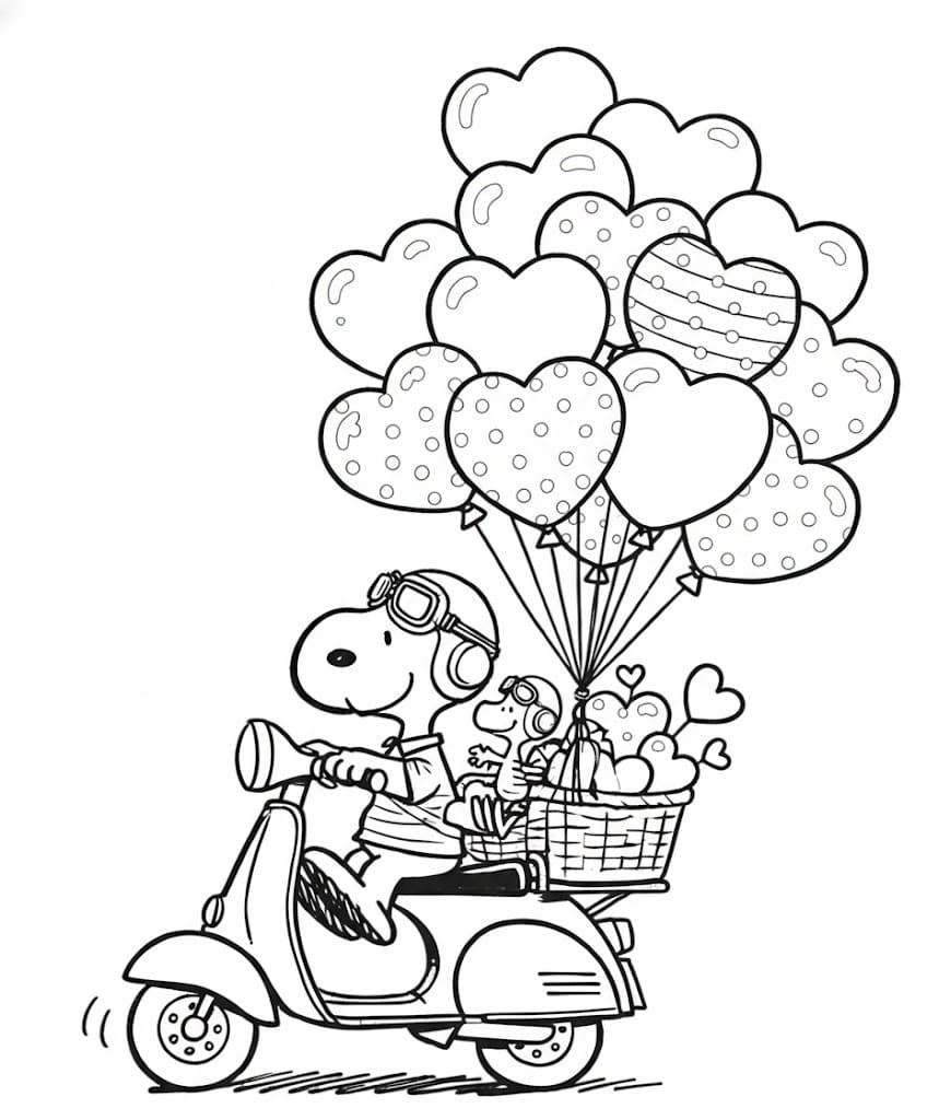 Tekening Valentijnsdag gratis basis