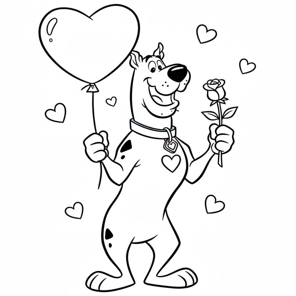 Valentijnsdag gratis afdrukbaar basis