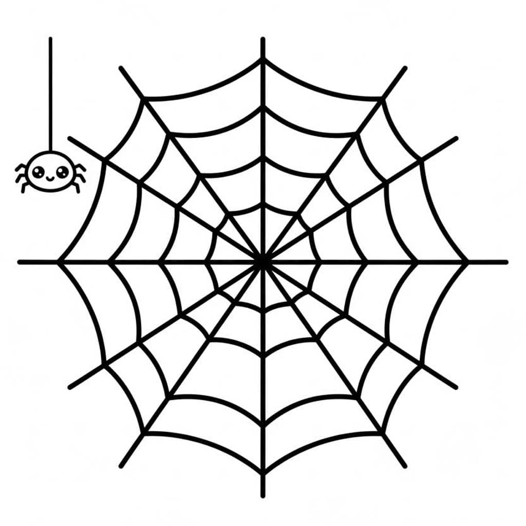 Afbeelding Spinnenweb gratis