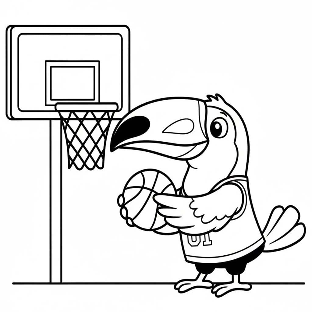 Afbeelding Toekan afdrukbaar