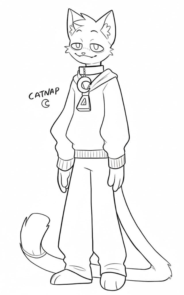 CatNap afdrukbaar eenvoudig