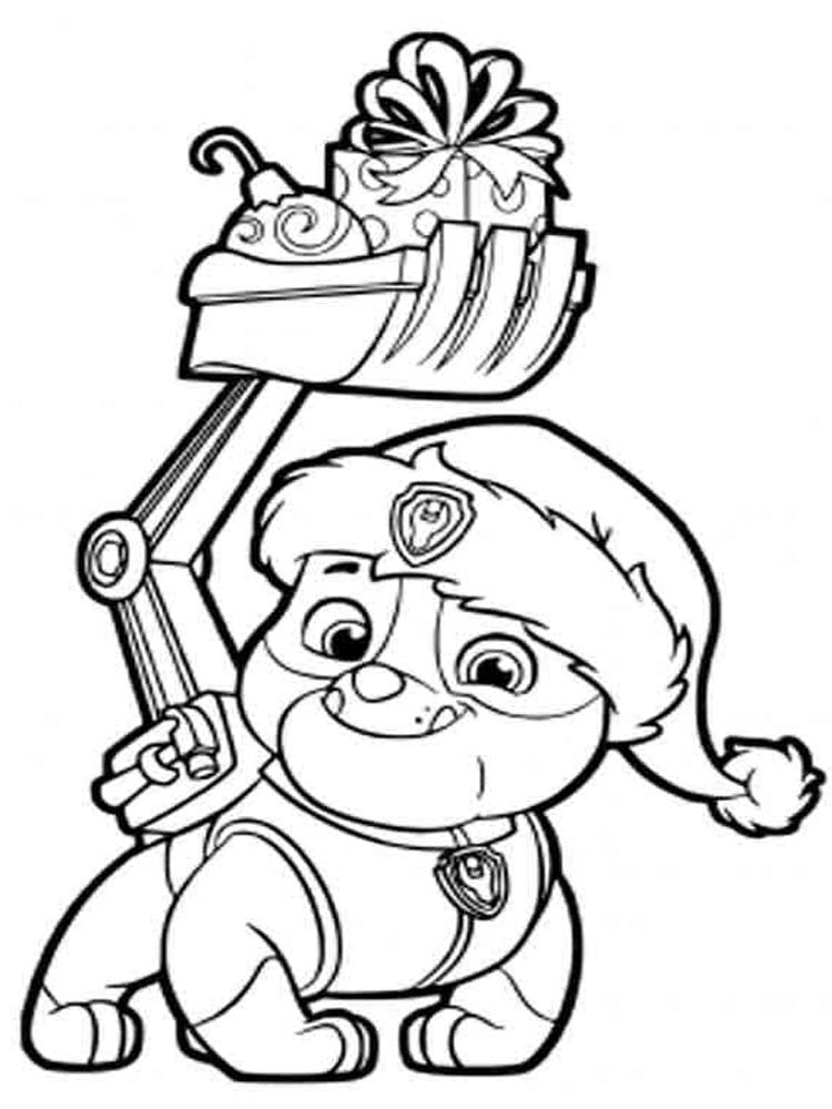 Rubble Paw Patrol gratis afdrukbaar eenvoudig