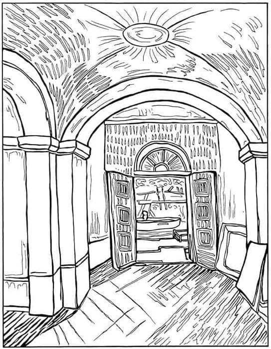 Schilderen Vincent van Gogh gratis simpel