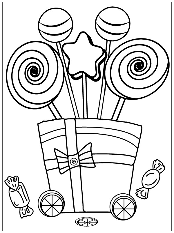 Snoepjes afdrukbaar voor kinderen