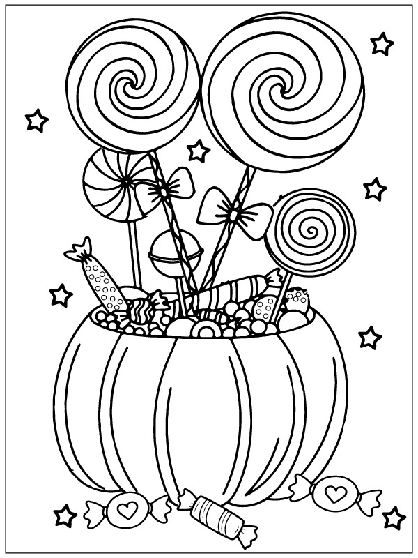 Snoepjes gratis afdrukbaar eenvoudig