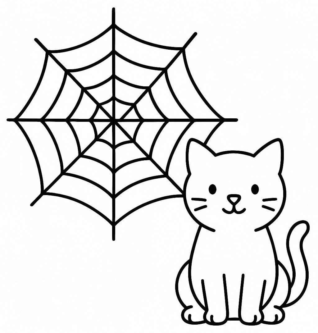 Spinnenweb gratis eenvoudig