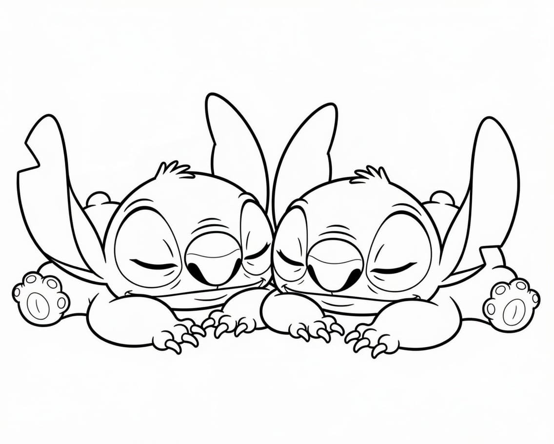 Stitch en Angel gratis voor kinderen