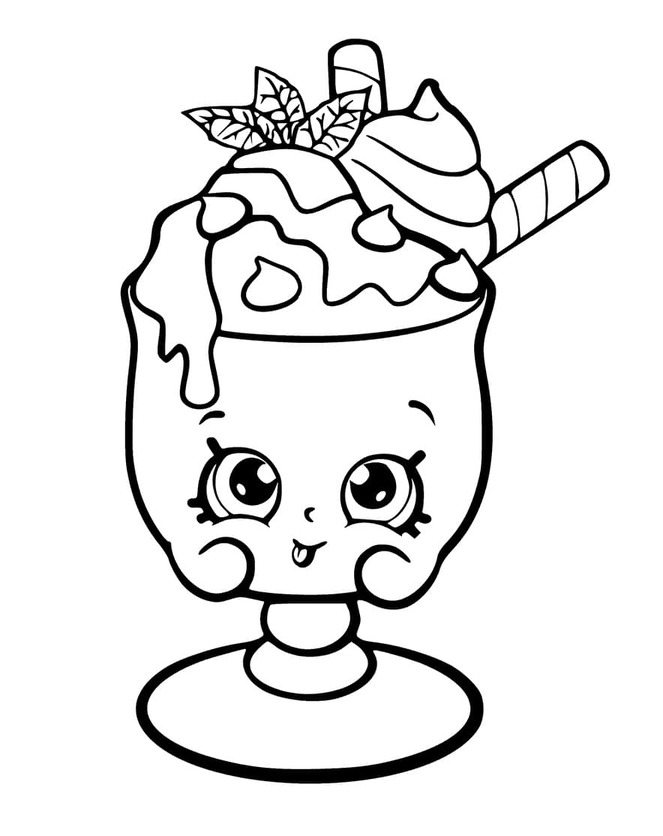 Tekenen Shopkins gratis basis