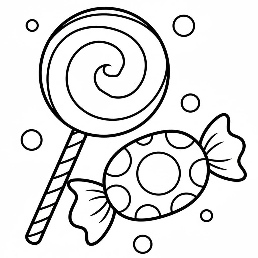 Tekenen Snoepjes basis